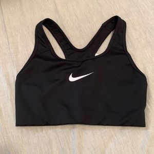 Nike Dri-fit Sports Black White Bra S size